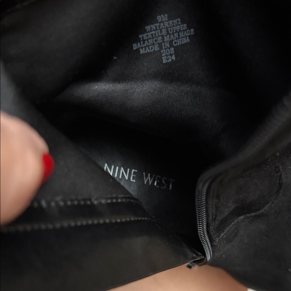 Women New Nine West Black Suede Boots